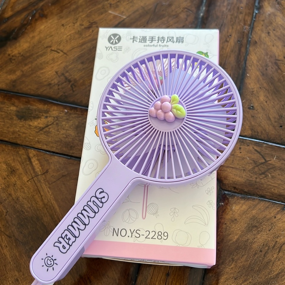 Personal handheld fan